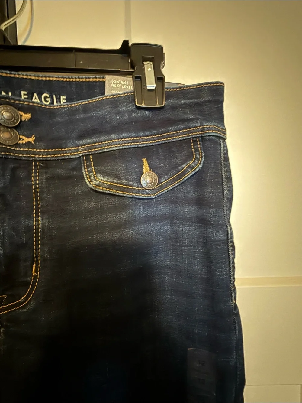 American Eagle Outfitters Dark Blue Flare Jeans
